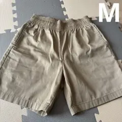 GU シェフパンツ　ハーフパンツ　ベージュ　Mのサムネイル