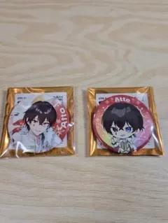 あっとくん すとふぇす缶バッジ - メルカリ