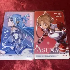 ソードアートオンライン SAO 台湾角川 限定 アスナ 2種セット