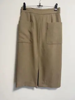 le.coeur blanc ベージュ タイトスカート サイズ38