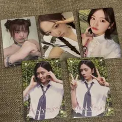 IVE アンユジン トレカ5枚セット