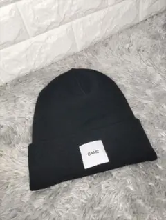 【美品】OAMC/オーエーエムシー ビーニーキャップ/ニットキャップ ブラック