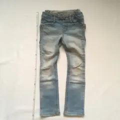 ライトブルーデニムパンツ 120cm