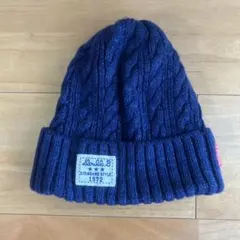 ひ*ろ様 SUPPLY STANDARD LINE 09 ニット帽 ネイビー