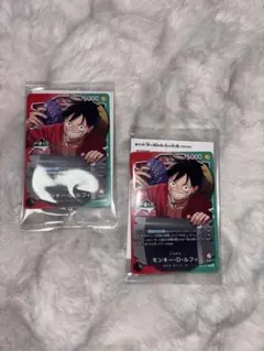 【未開封】２枚 一番くじ ワンピース カードゲーム モンキー・D・ルフィ プロモ