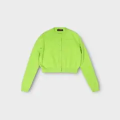 CABaN【コットンカシミヤ クルーネックカーディガン】