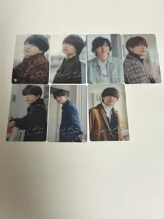 【新品未使用】なにわ男子　クリアカード　SpecialKiss全員分