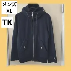THE SHOP TK ジップパーカー　フード付きパーカー　XLのサムネイル