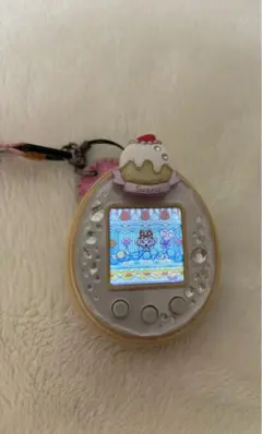エ*7様 Tamagotchi P's ピンク 本体 たまデコピアスセット - メルカリ
