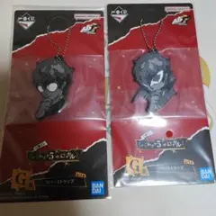 ペルソナ5 ラバーストラップ アクリルキーホルダー　ジョーカー　雨宮蓮