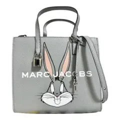 新品★マークジェイコブス X バッグスバニー 2wayスモールトート グレー