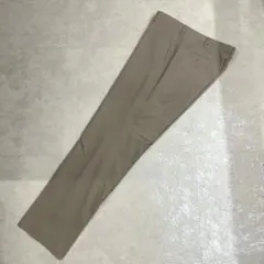 0427F_ UNIQLO 感動パンツ　ライト　メンズ　ベージュ　ウエスト85