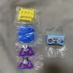 アンパンマン キャラレール4 ばいきんまん　電車と鉄橋セット