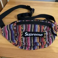 2025年最新】Supreme Woven Stripe Waist Bagの人気アイテム