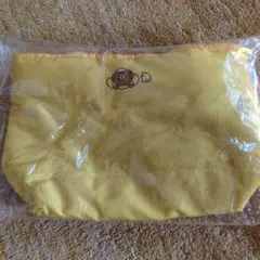 未使用リラックマxカーブスコラボ イエローキルティングバック