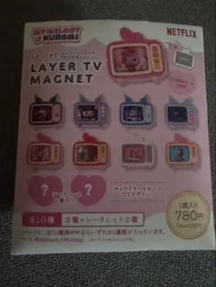 Netflix My Melody & Kuromi テレビマグネット