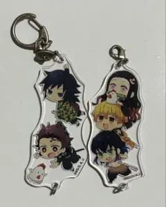 鬼滅の刃 ローソンコラボ アクリルキーホルダー 竈門炭治郎 冨岡義勇