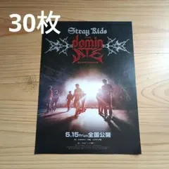 30枚　Stray Kids THE domin ATE 映画フライヤー　スキズ