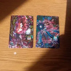 スーパードラゴンボールヒーローズBM3弾悟空ゼノ、ベジータゼノSS4 2枚売り