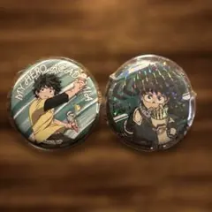 ヒロアカ　緑谷出久　缶バッジ　二個セット