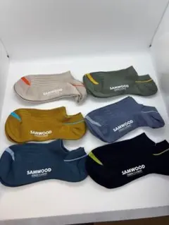 メンズ　くるぶし丈　ソックス　6足