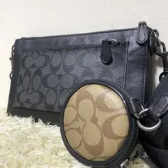 美品✨ COACH コーチ ホールデン クロスボディ シグネチャー