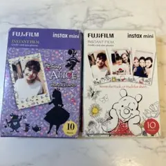 FUJIFILM instax mini ディズニー フィルム 2種