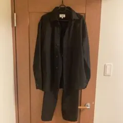 ORIHICA オリヒカ　シャツパンスーツ　ブラック　Ｌ