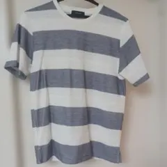 タカキュー半袖Tシャツ　Mサイズ　ボーダーのサムネイル