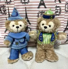 ダッフィー 10周年 15周年 ぬいぐるみバッジ ディズニーシー