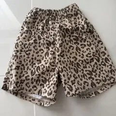 SHOO・SHOO ヒョウ柄 ハーフパンツ 110