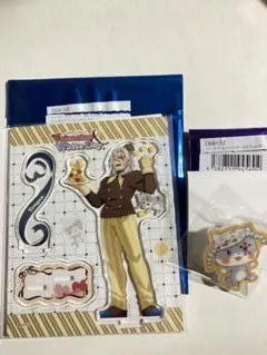 鬼滅の刃 バレンタインアクリルスタンド アニマルクッキーバッジ 宇髄天元