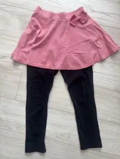 スカッツ★130★ピンク★リボン★スカパン★レギンス