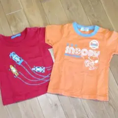 ②familiar　Tシャツ　80cm 2枚セット