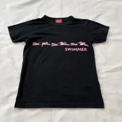 OJICO SWIMMER 半袖Tシャツ ブラック 黒 キッズ　オジコ　8Aのサムネイル