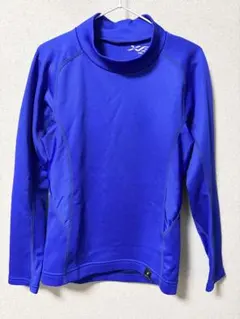 青 ハイネック アンダーシャツ サイズ140