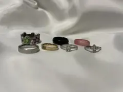 いろいろリング　7点セット売り