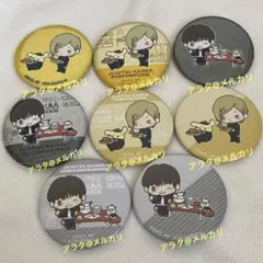 呪術廻戦 七海建人 灰原雄 グリッター缶バッジ マット缶バッジ 壊玉・玉折 8点