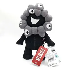 新品未使用】EDWIN 黒ミャクミャク デニム ぬいぐるみ 大 - メルカリ