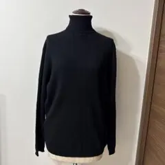 ウール ニット 黒