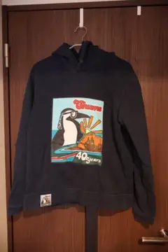 【限定品】　CHUMS　チャムス　40周年記念　パーカー　ネイビー　Lサイズ