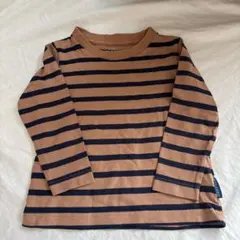 西松屋　ボーダーTシャツ　長袖　80