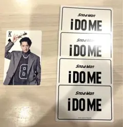 SnowMan 公式グッズ　idomeトランプ　岩本照