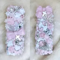 IQOSイルマワンデコケース量産型地雷ホワイトピンク