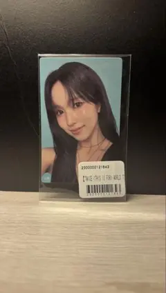 TWICE ミナ　フォトカード　オンラインくじ