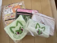 ポケモン　ポケットモンスター　カバン　プレミアムタオル　ティッシュボックスカバー
