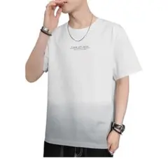メンズ　グラデーションデザインTシャツ