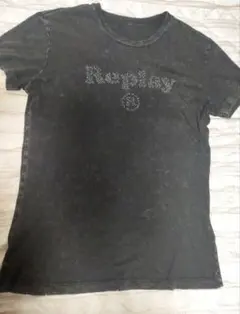 Replay リプレイ半袖 Tシャツ ウォッシュド加工　ダメージ加工　美品のサムネイル