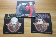 トライガンTRIGUN LegacyCafeコースター ウルフウッド ヴァッシュ