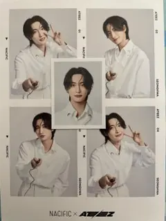 ATEEZ 1st Anniversary　ソンファ 証明写真 ポストカード ATEEZ 1st Anniversary ソンファ 証明写真 ポストカード 2025年